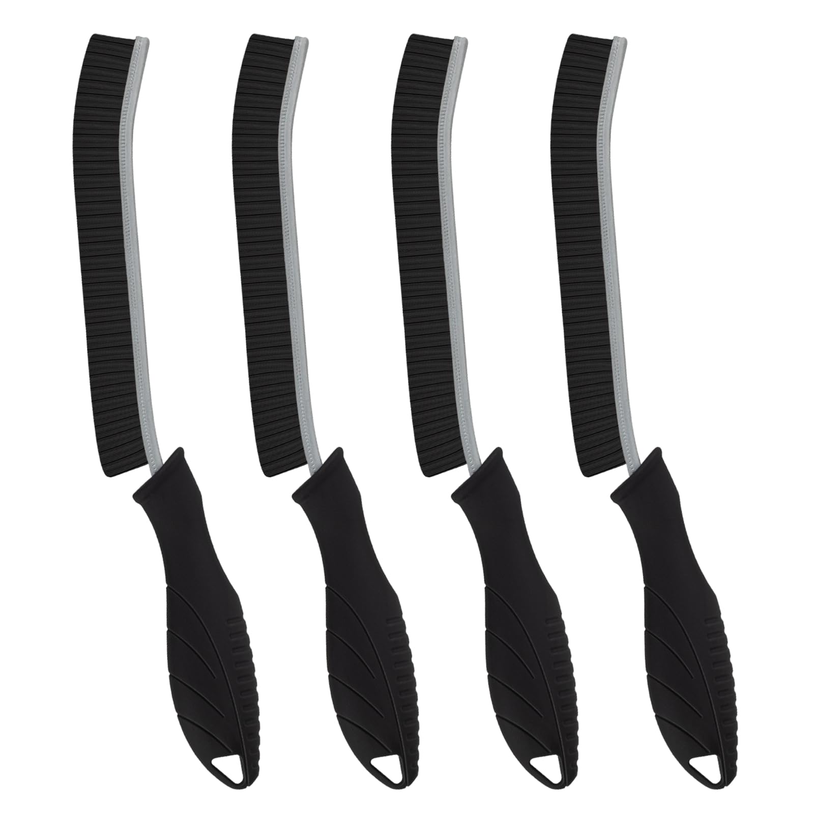  4 Piezas Duras Cepillo Limpieza Hogar Multifuncional (Negro)
| Cepillo Grietas Cocinas Inodoro Ventana Azulejos Bordes 